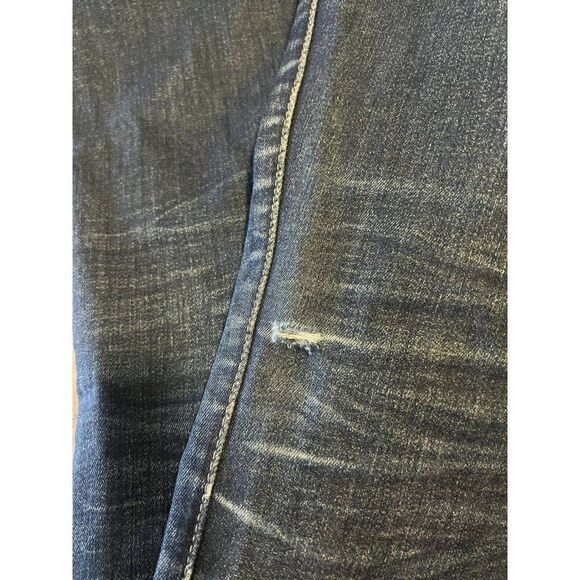 Madewell Womens 9" High Riser Skinny Skinny Jeans waist Sz 24 Blue Denim - Picture 8 of 9